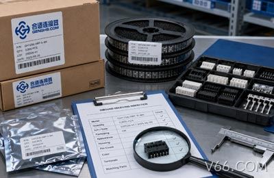 连接器出库前的双重核对应检查哪些内容？
