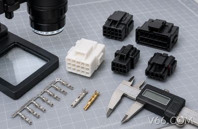 如何通过实物照片辅助确认连接器料号？