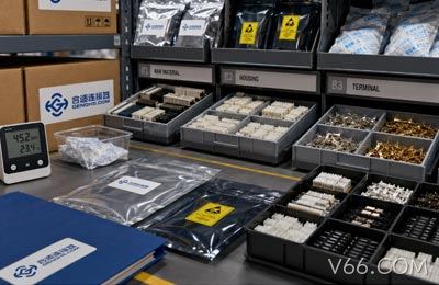 连接器仓储为什么要进行防潮、防静电和分区管理？