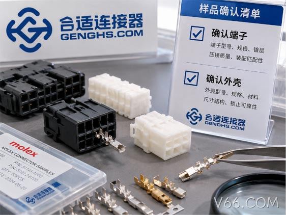 Molex连接器样品采购，为什么要确认端子和外壳？