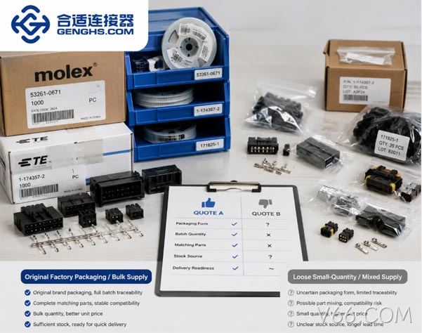 连接器小批量采购，为什么供应商报价差异很大？