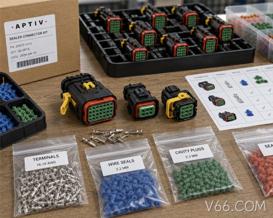 Aptiv汽车连接器采购，为什么要关注端子和密封件？