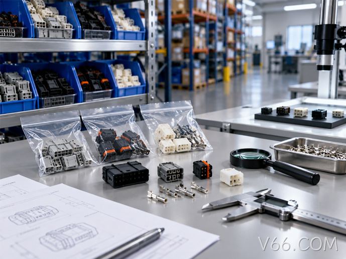 想要购买连接器，怎么获取南京V66.COM公司的样品？
